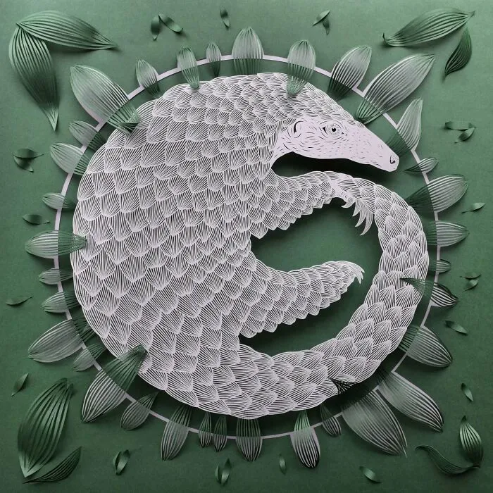 Papercut Artist Creates Intricate And Beautiful Designs Inspired By Natural Life (42 Pics)