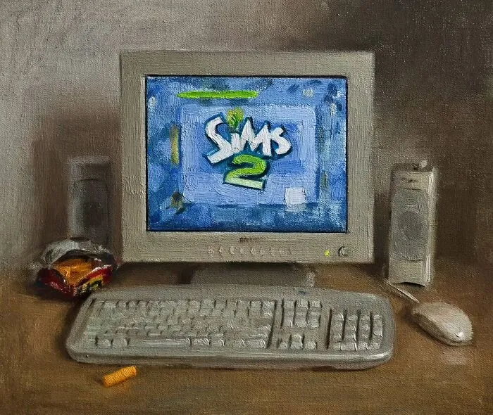 43 Nostalgic Paintings Of This Romanian Artist's Childhood That You Might Relate To