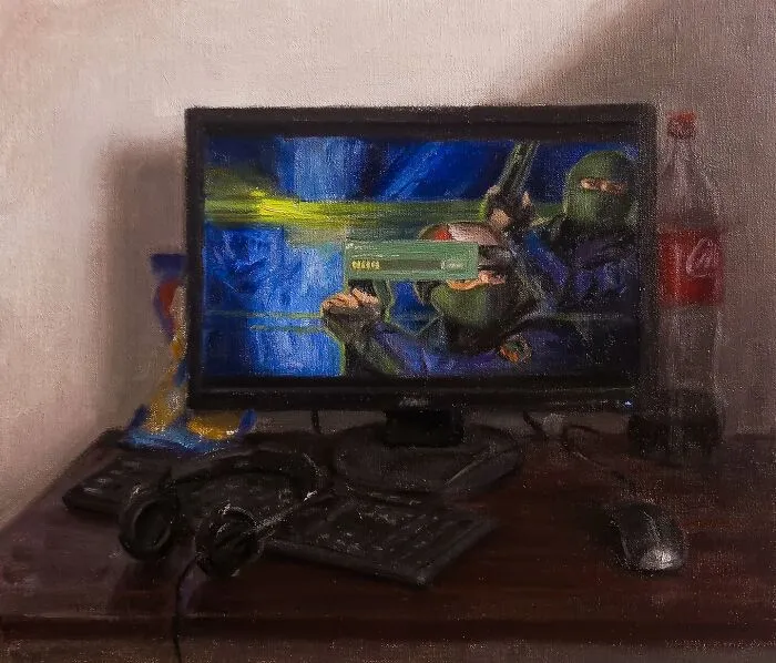 43 Nostalgic Paintings Of This Romanian Artist's Childhood That You Might Relate To