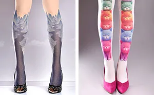 Here Are 16 Tattoo Tights That I Recently Designed