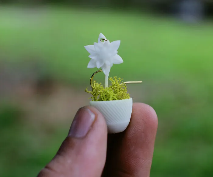 We Make Wearable Plant Holders, Here Are The Earrings (9 Pics)