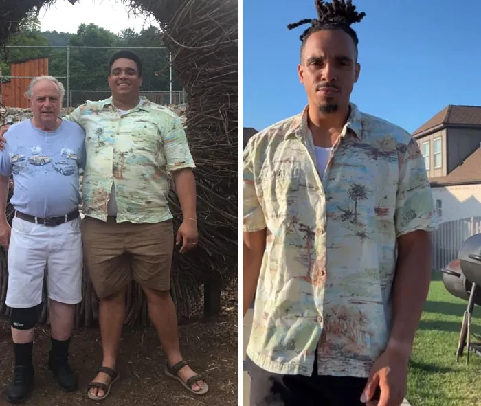 400 vs. 230. Looking And Feeling Much Better In This Shirt