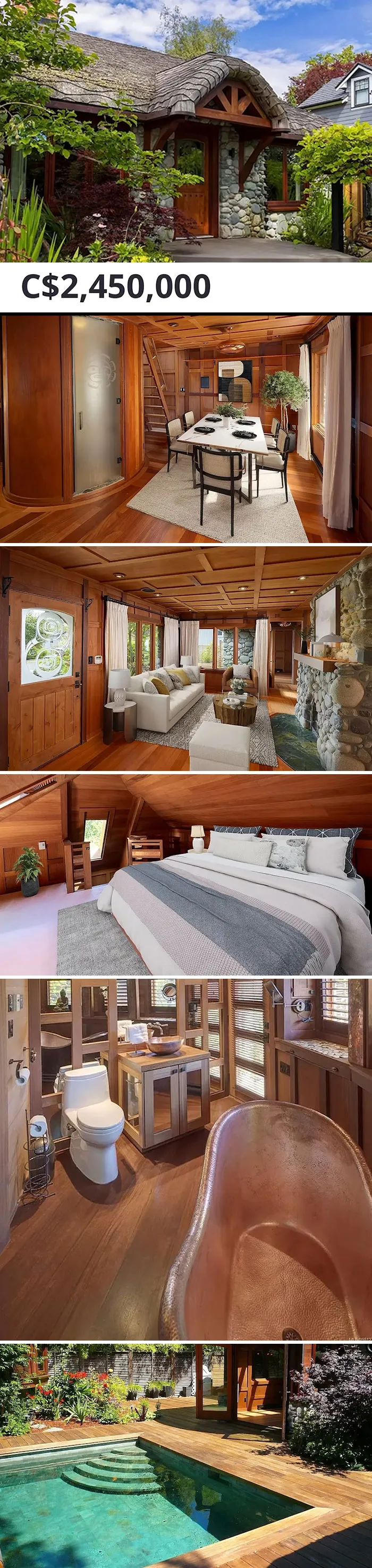 This Zen Cottage Has Enough Serenity And Wood To Go Around