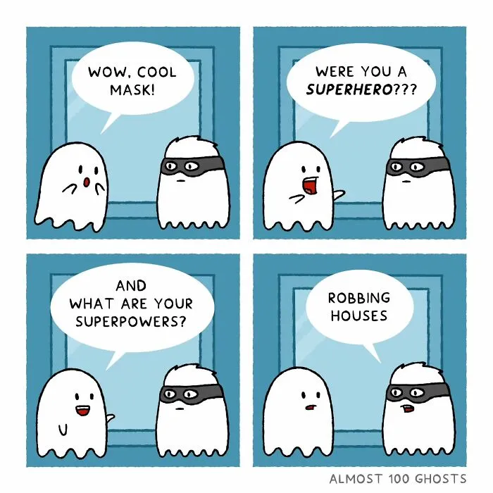 40 Cute And Funny Comics By This Artist About Ghosts' Everyday Adventures (New Pics)