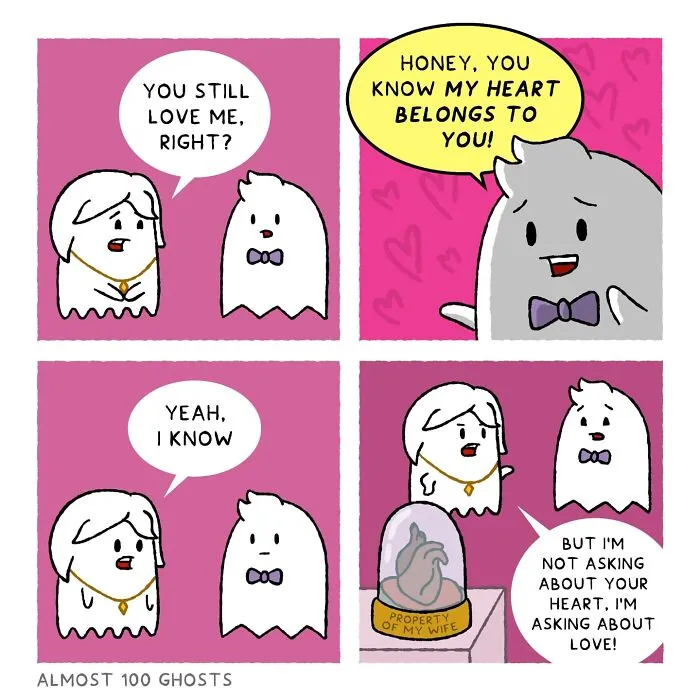40 Cute And Funny Comics By This Artist About Ghosts' Everyday Adventures (New Pics)