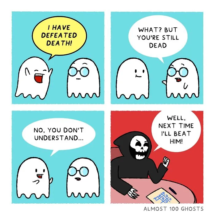 40 Cute And Funny Comics By This Artist About Ghosts' Everyday Adventures (New Pics)