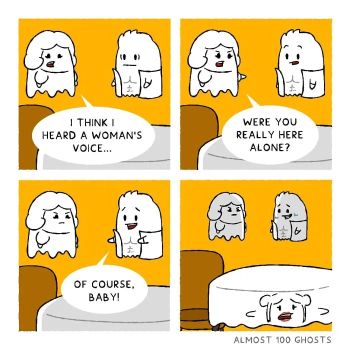 40 Cute And Funny Comics By This Artist About Ghosts' Everyday Adventures (New Pics)