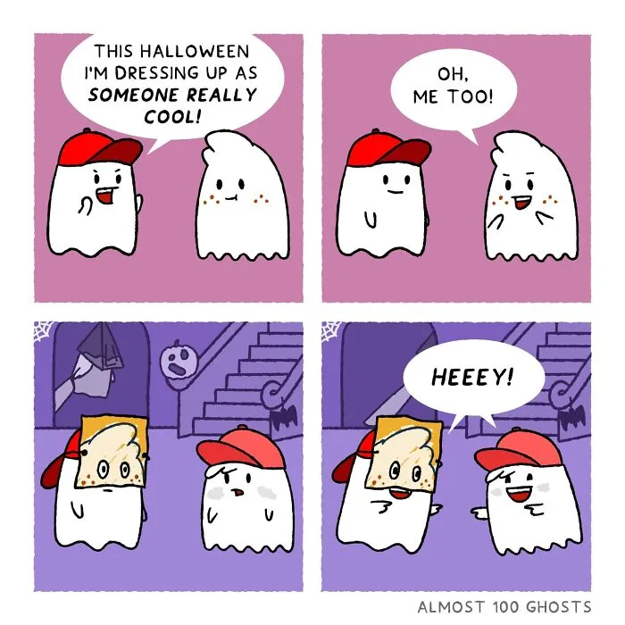 40 Cute And Funny Comics By This Artist About Ghosts' Everyday Adventures (New Pics)