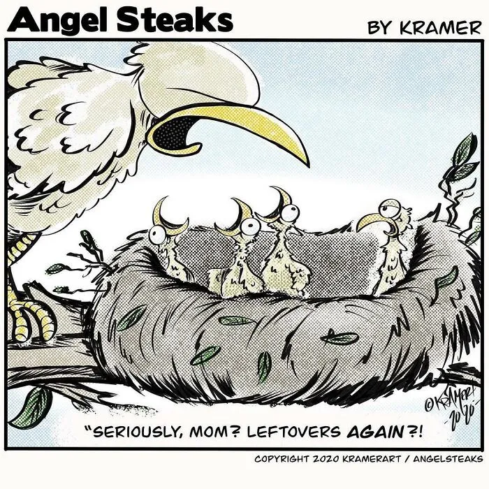 Artist Makes One-Panel Comics Filled With Absurd Situations And Silly Humor (30 Pics)