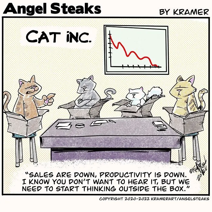 Artist Makes One-Panel Comics Filled With Absurd Situations And Silly Humor (30 Pics)