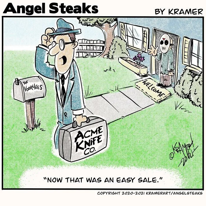 Artist Makes One-Panel Comics Filled With Absurd Situations And Silly Humor (30 Pics)