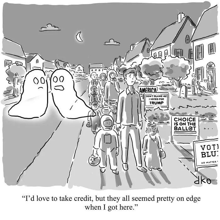 32 Hilarious Comics That Satirize Modern Life, By David Ostow (New Pics)