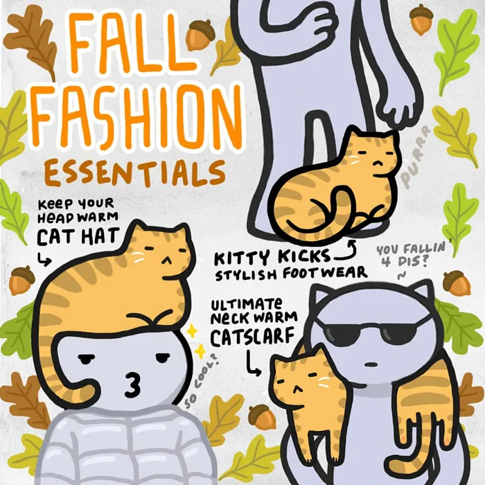 Kitty Moon’s Adorable And Funny Comics About Cats Just Being Cats (30 Pics)