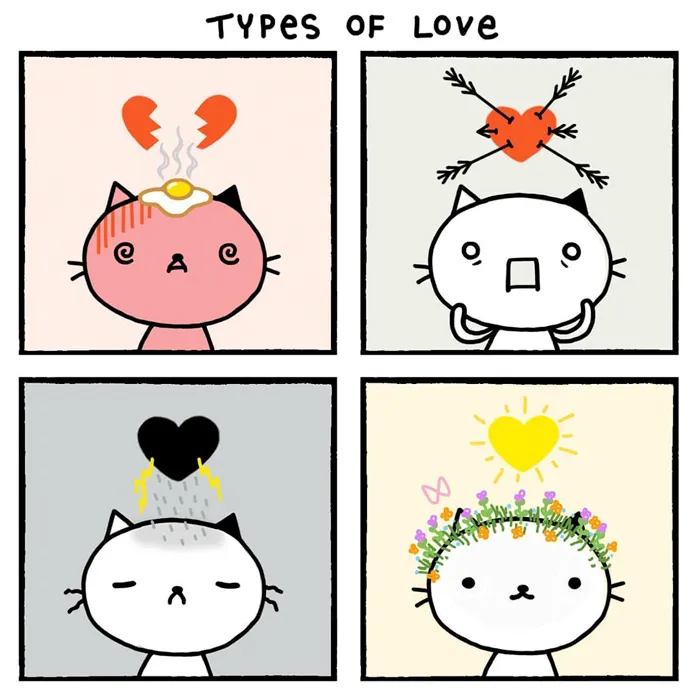 Kitty Moon’s Adorable And Funny Comics About Cats Just Being Cats (30 Pics)