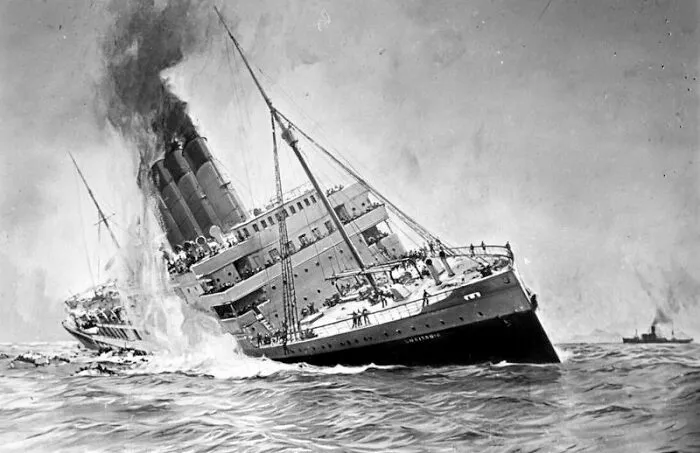 Sinking Of The Lusitania (1915)