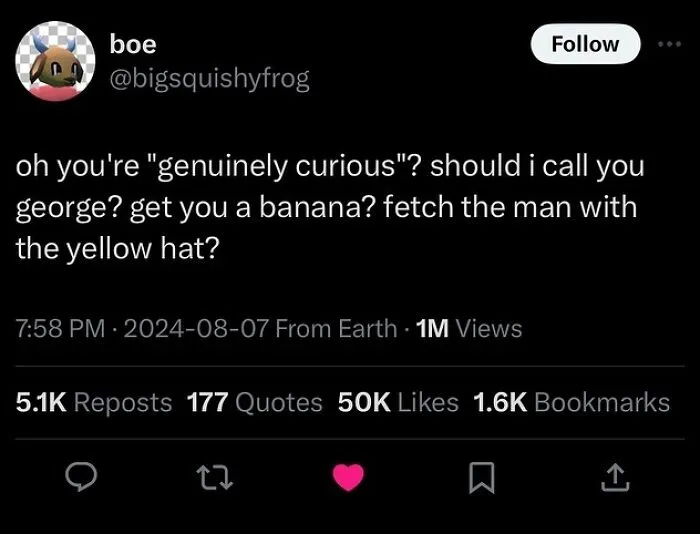 Funny puncrastination meme about curiosity featuring a humorous social media post.