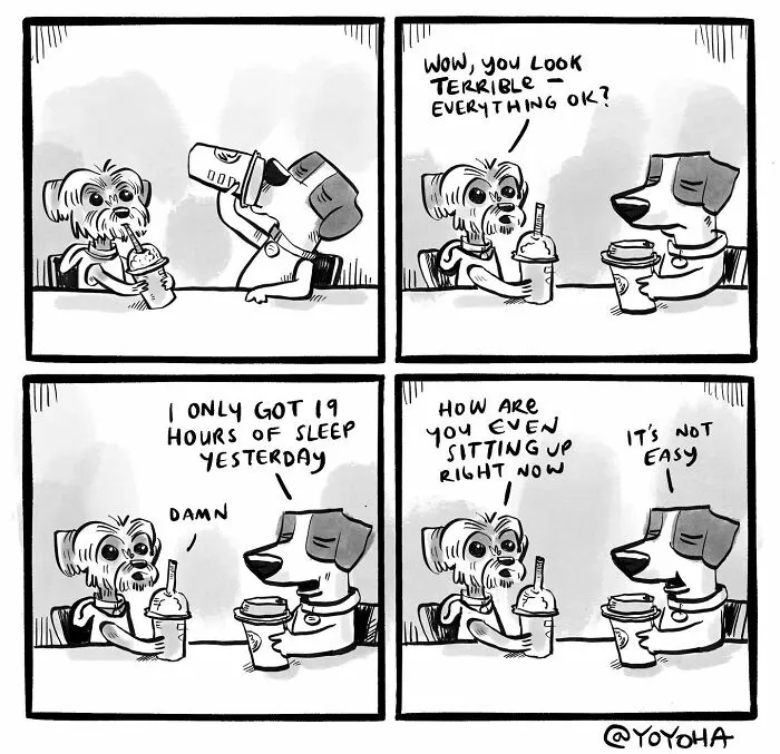 30 Satirical Comics About Everyday Incidents By Yoyoha (New Pics)