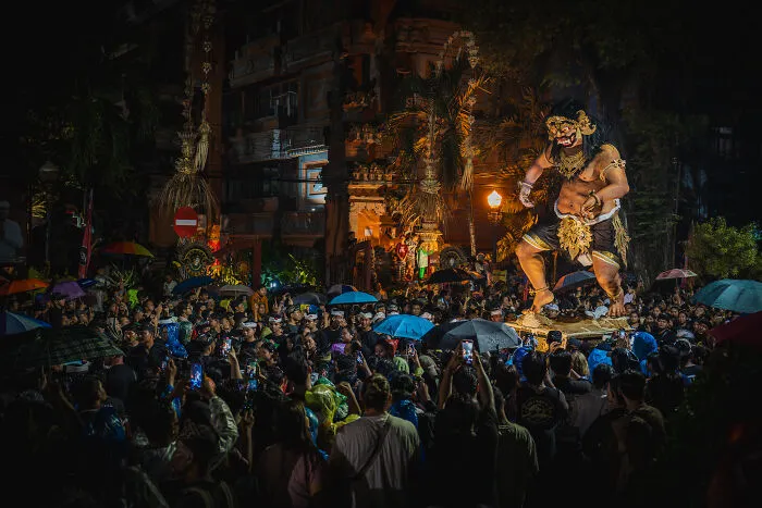 Ogoh Ogoh... The Night Where Giant Monsters Are Paraded Through The Streets To Lure In The Evil Spirits