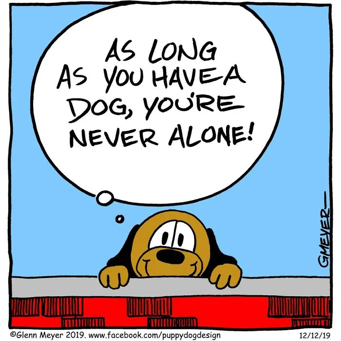 30 Comedic Dog Cartoons By GMeyer That Capture The Fun And Chaos Of Life With A Pup