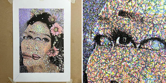 Artist Developed A Python Algorithm That Turns Simple Scribbles Into Art