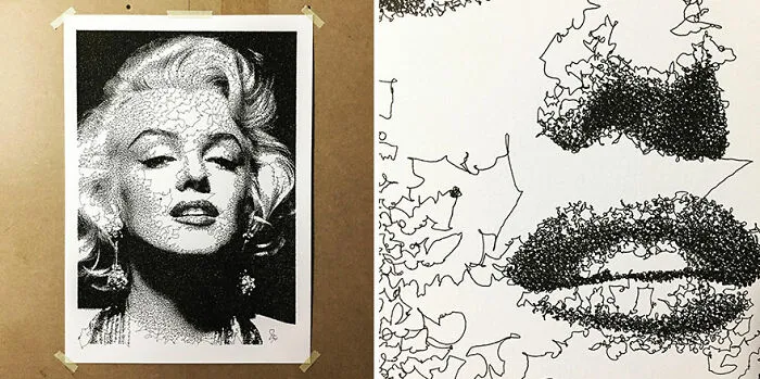 Artist Developed A Python Algorithm That Turns Simple Scribbles Into Art