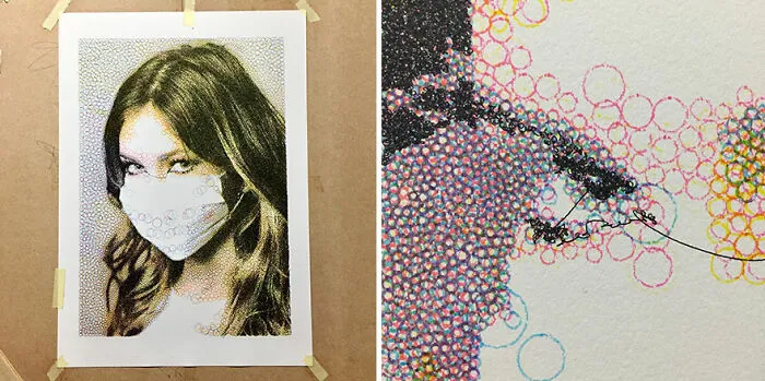Artist Developed A Python Algorithm That Turns Simple Scribbles Into Art