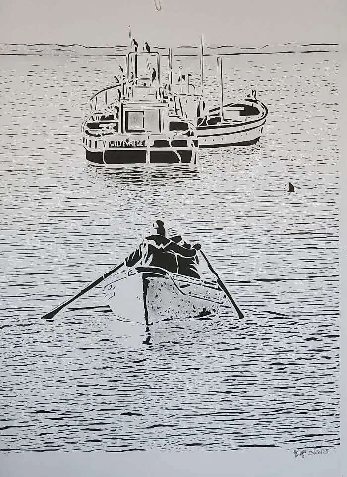 Boats Struisbaai Habour