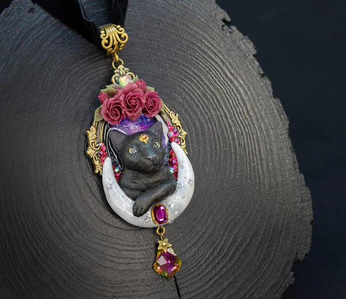 Me And My Sister Create Ooak Wearable Art In Polymer Clay!
