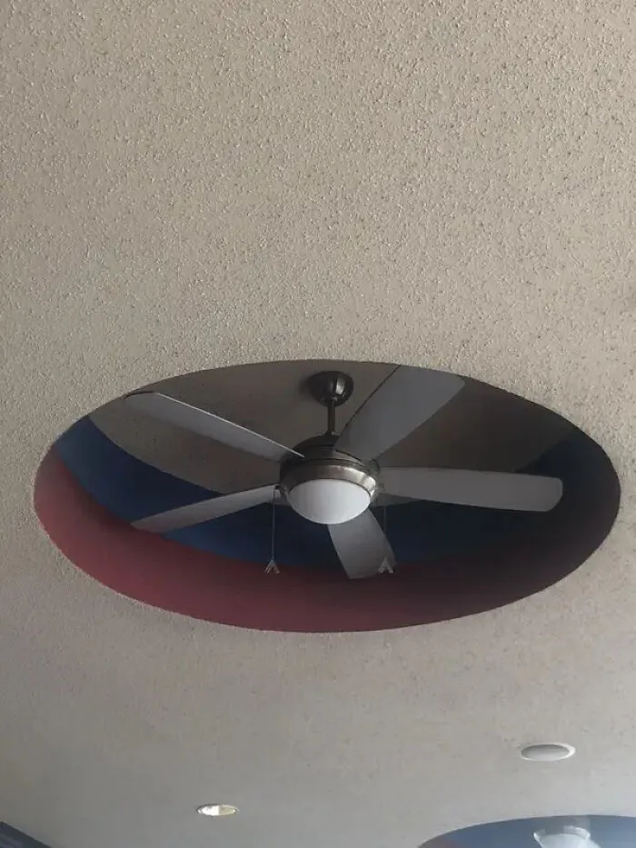 I'll Bet The Fan Made The Hole