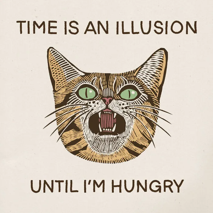 40 Hilariously Relatable Illustrations Of Cats Drawn In A Vintage Poster Style By Jesse Jarldane