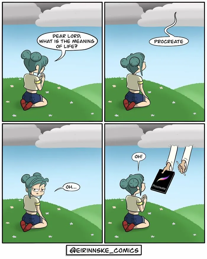 40 Goofy Comics With Unexpected Twists, By Eirinn Ske
