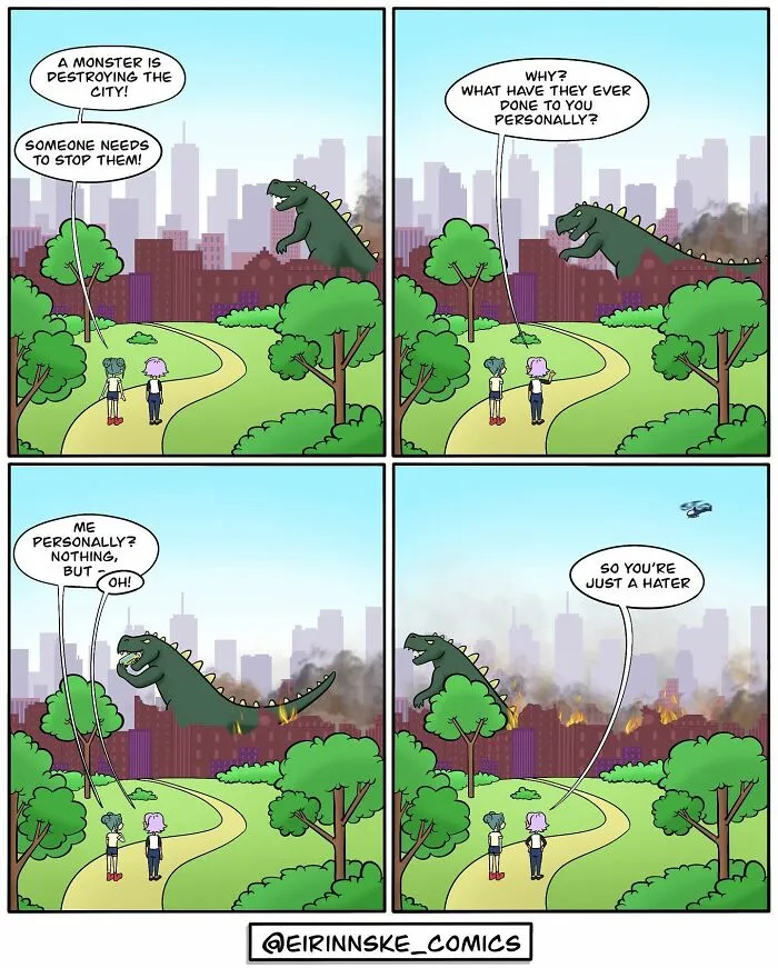 40 Goofy Comics With Unexpected Twists, By Eirinn Ske