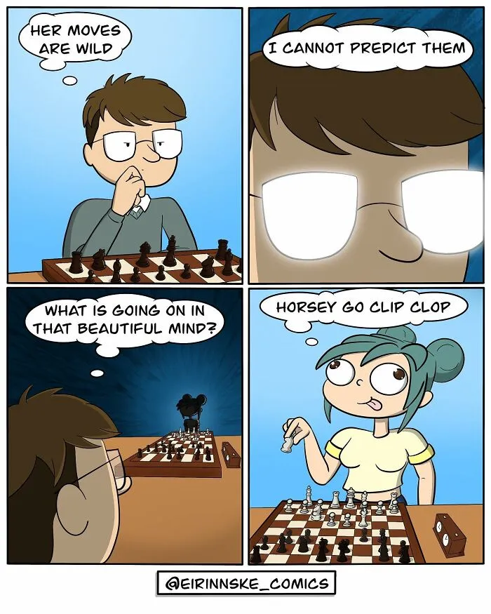 40 Goofy Comics With Unexpected Twists, By Eirinn Ske