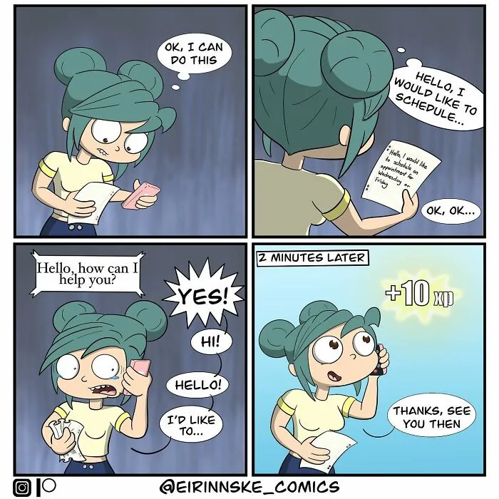 40 Goofy Comics With Unexpected Twists, By Eirinn Ske