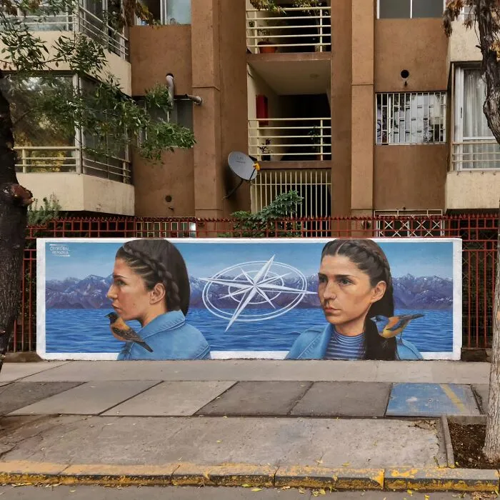 This Muralist From Chile Turns City Walls Into Masterpieces (20 Pics)