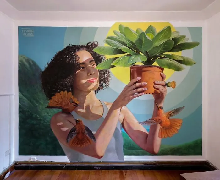This Muralist From Chile Turns City Walls Into Masterpieces (20 Pics)