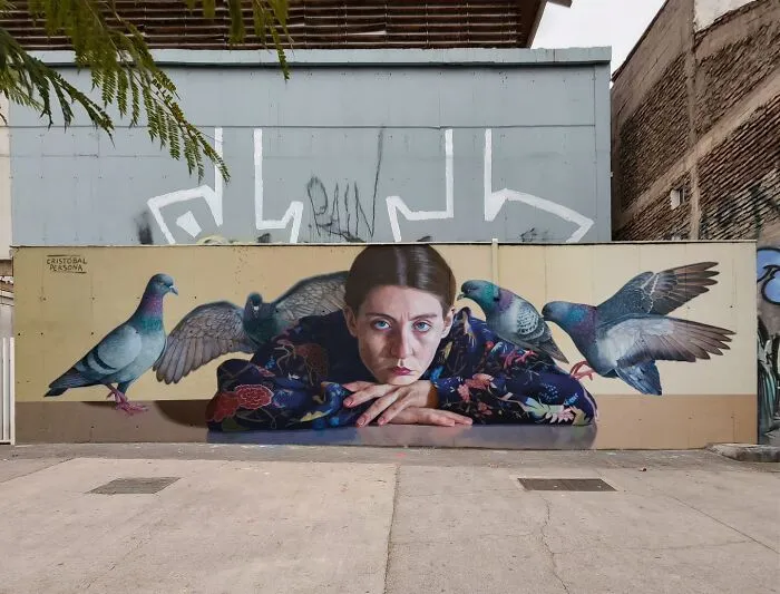 This Muralist From Chile Turns City Walls Into Masterpieces (20 Pics)