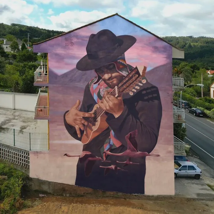 This Muralist From Chile Turns City Walls Into Masterpieces (20 Pics)