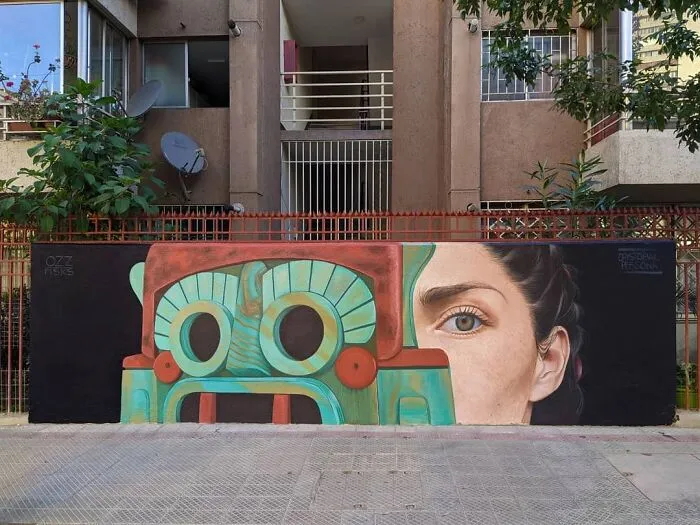 This Muralist From Chile Turns City Walls Into Masterpieces (20 Pics)