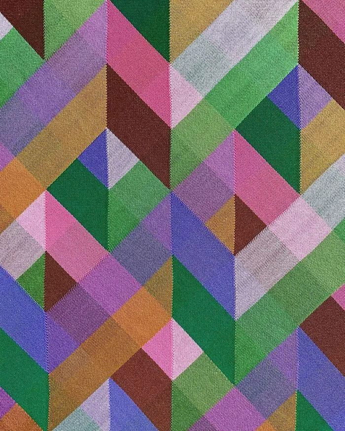 Artist Crafts Hypnotic Geometric Textiles That Appear 3D (26 Pics)