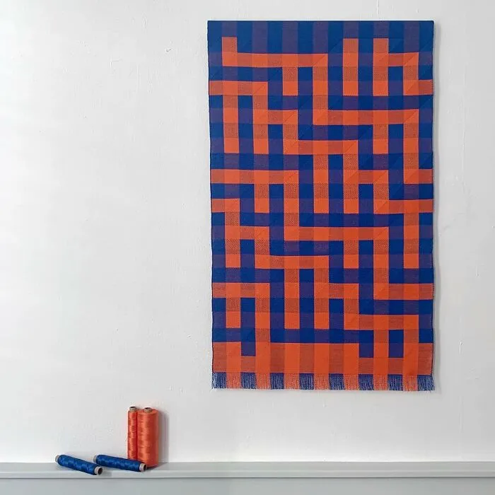 Artist Crafts Hypnotic Geometric Textiles That Appear 3D (26 Pics)
