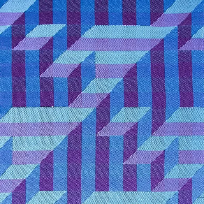 Artist Crafts Hypnotic Geometric Textiles That Appear 3D (26 Pics)