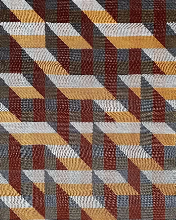 Artist Crafts Hypnotic Geometric Textiles That Appear 3D (26 Pics)