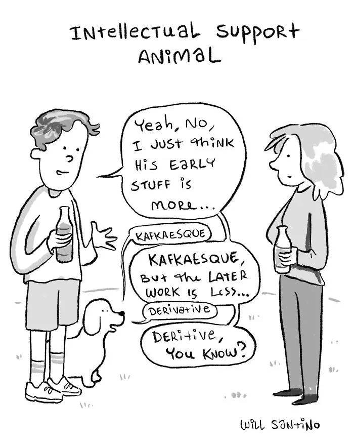 40 Quirky One-Panel Comics By Will Kiley Santino (New Pics)