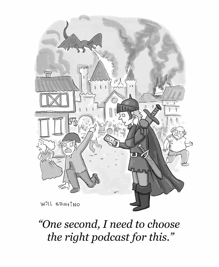 40 Quirky One-Panel Comics By Will Kiley Santino (New Pics)