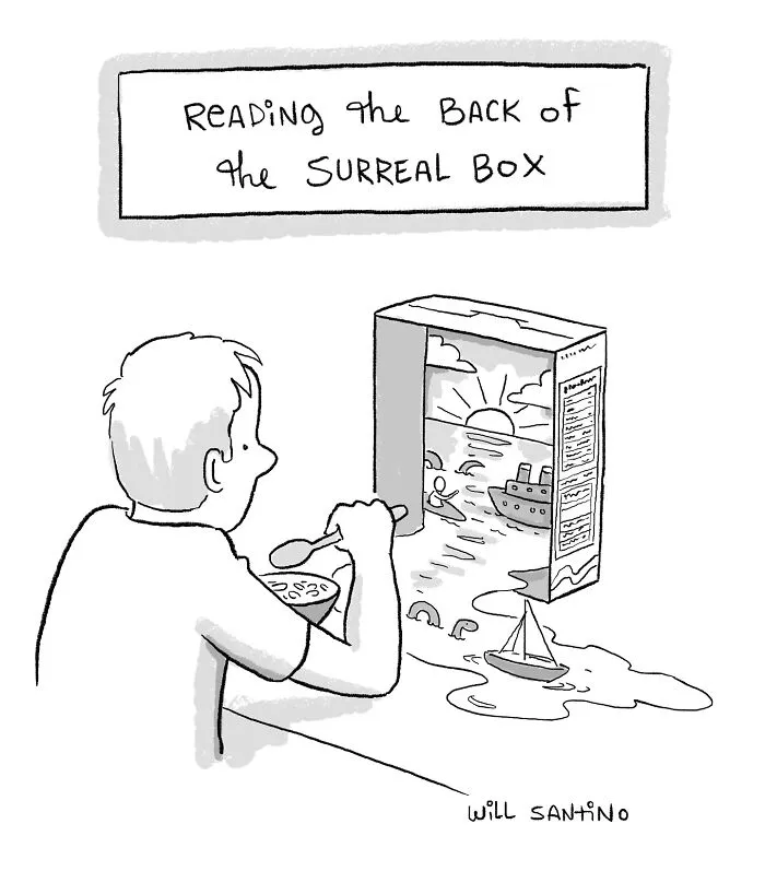 40 Quirky One-Panel Comics By Will Kiley Santino (New Pics)