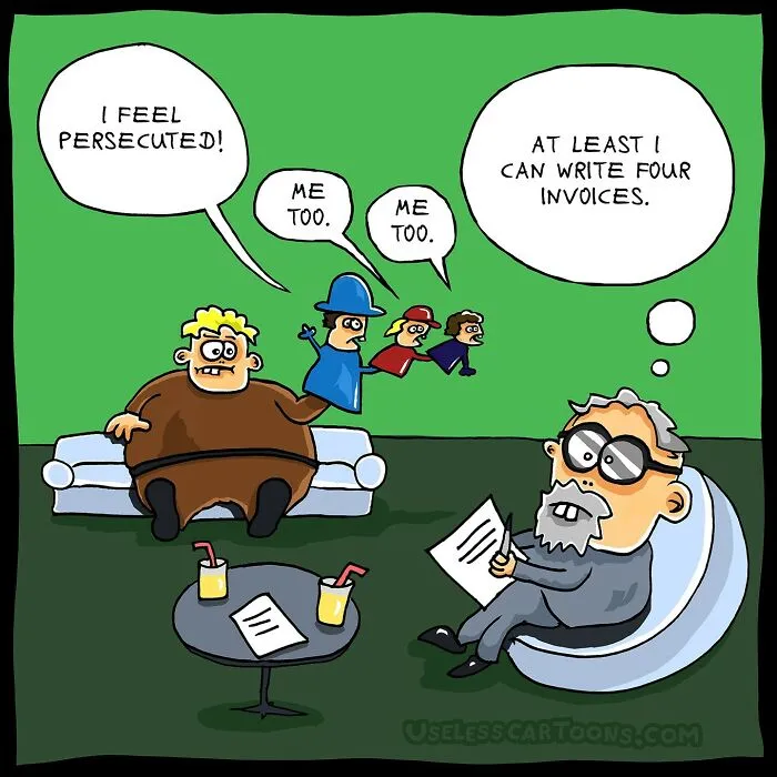 25 Bizarre And Funny One-Panel Comics By Ohne Sinn That Might Tickle Your Brain