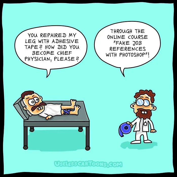 25 Bizarre And Funny One-Panel Comics By Ohne Sinn That Might Tickle Your Brain