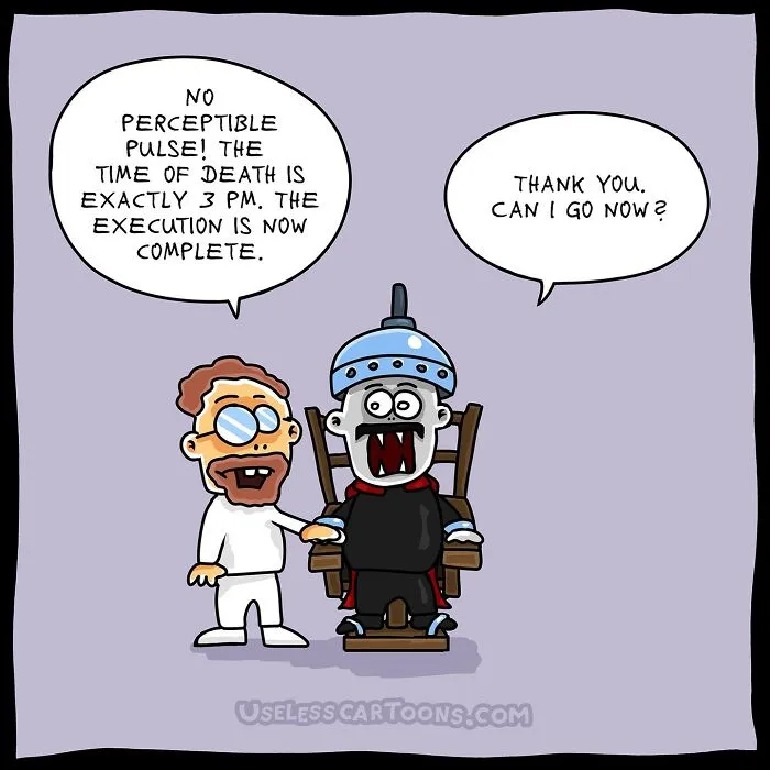 25 Bizarre And Funny One-Panel Comics By Ohne Sinn That Might Tickle Your Brain
