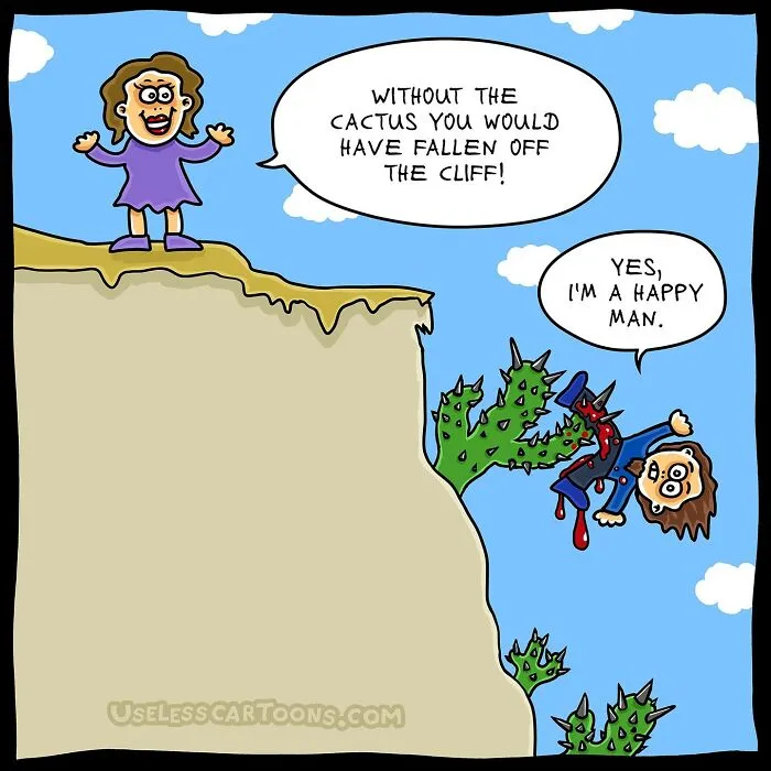 25 Bizarre And Funny One-Panel Comics By Ohne Sinn That Might Tickle Your Brain